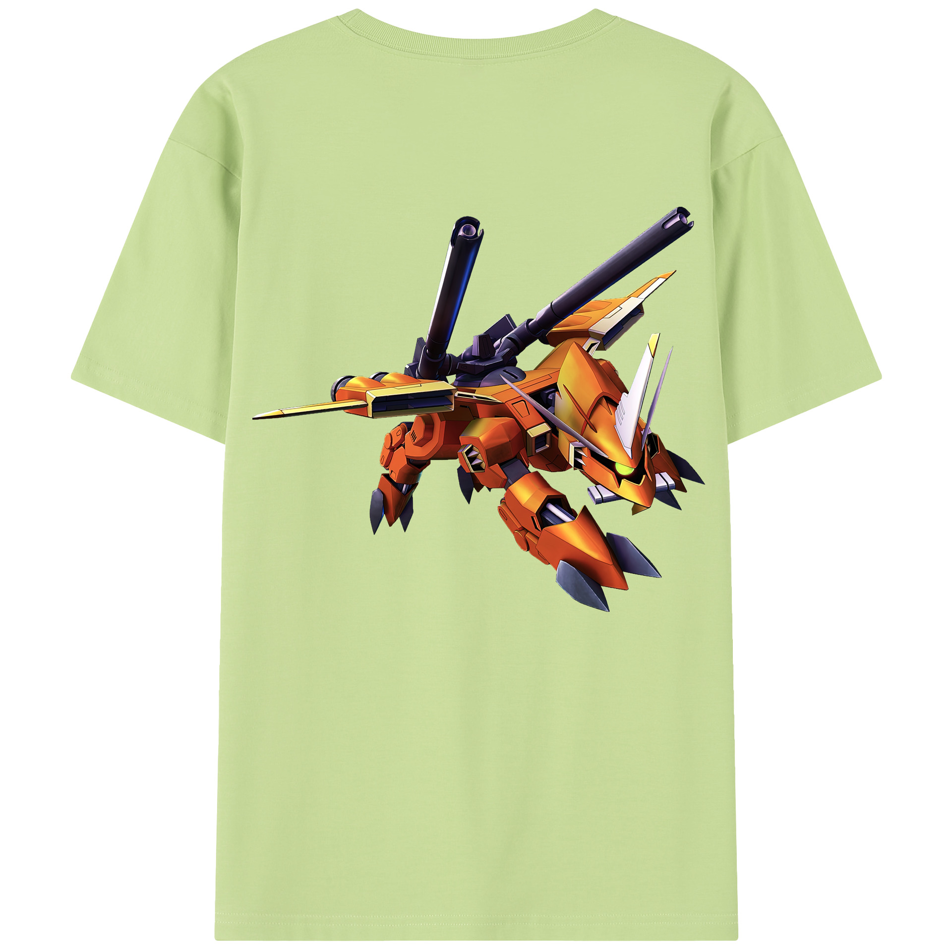 （画像用） 機動戦士ガンダム Mobile Suit Gundam 綿100％半袖Tシャツ（背面プリント）
